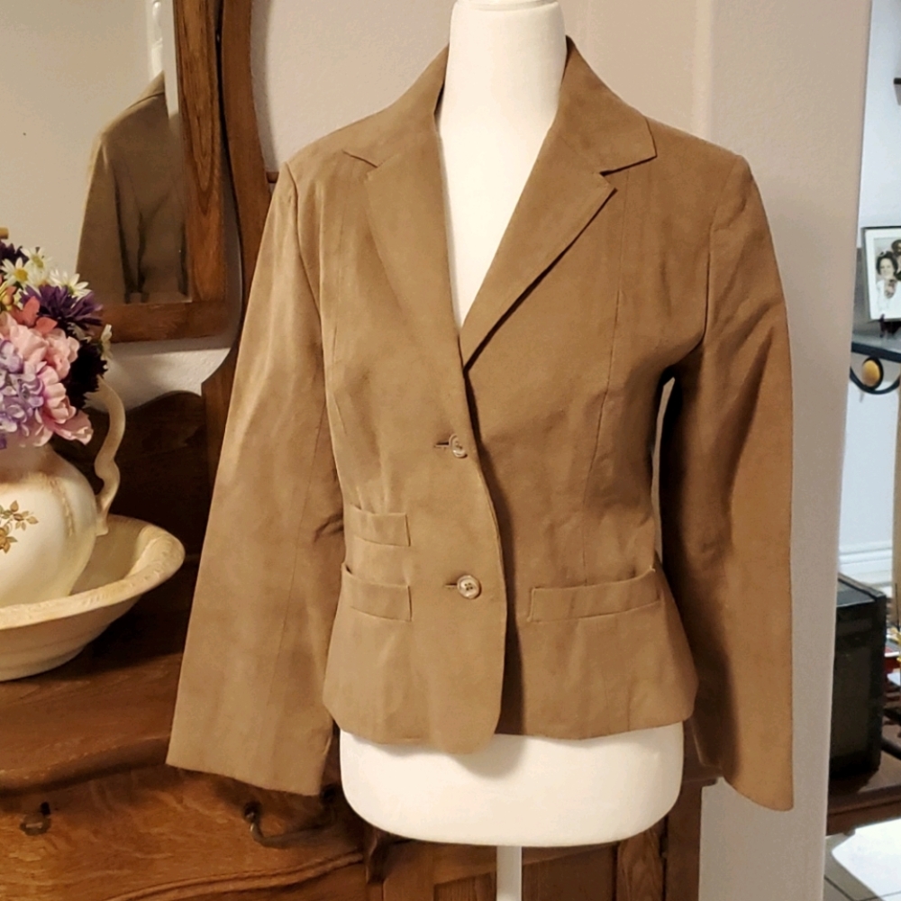 Vintage Handmade Suede jacket 4p